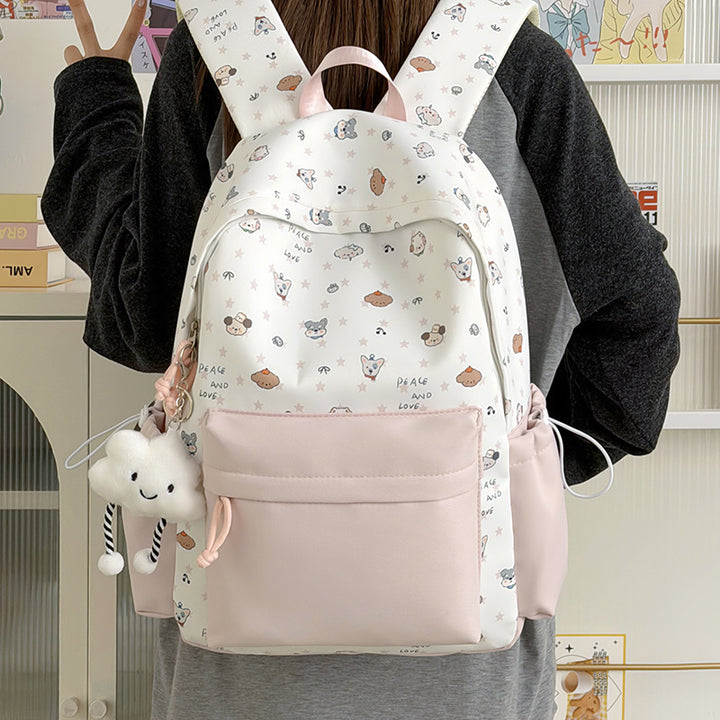 Cute Animal Print Casual Backpack Kalsten