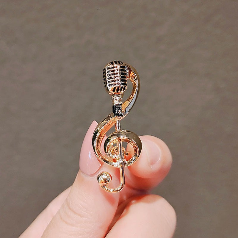Musical Notes Brooch Kalsten