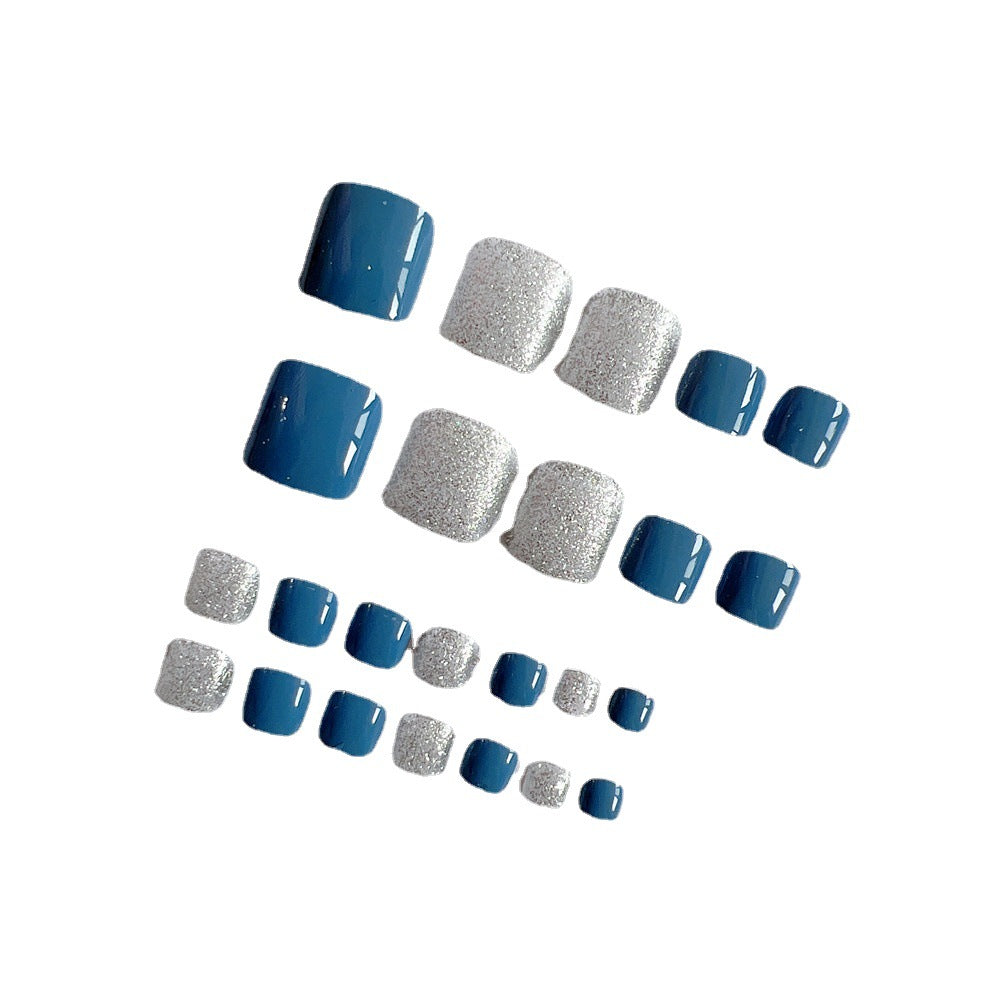 Luxurious Spa-Style Press-On Toenail Set