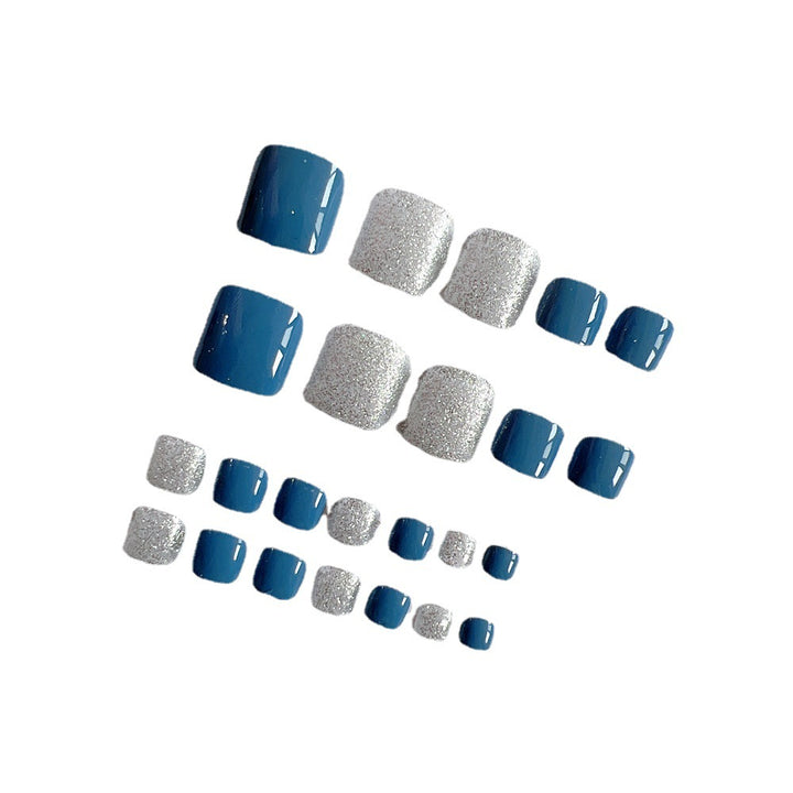 Luxurious Spa-Style Press-On Toenail Set