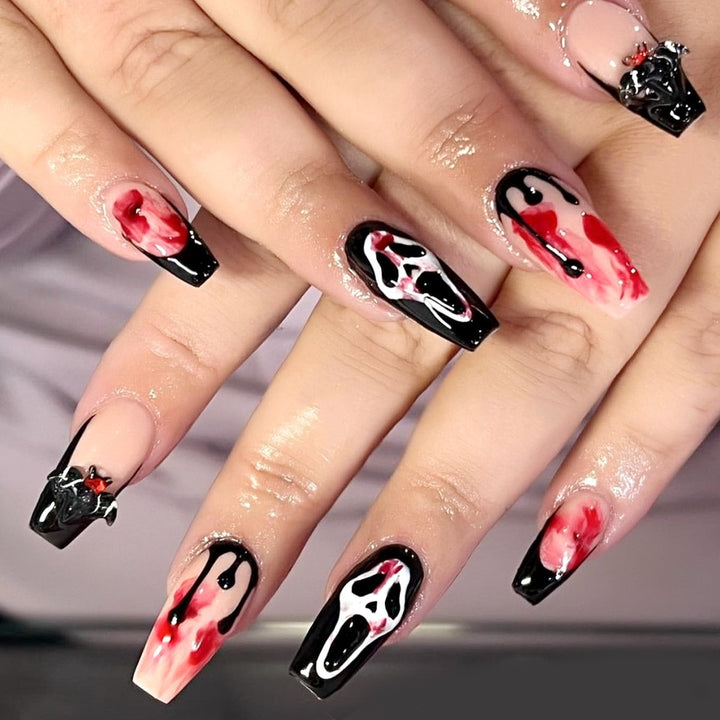 Halloween Themed 3D Decorative Nail Art Extensions Kalsten