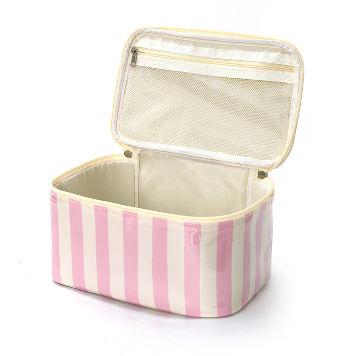 Cosmetic organizer with carry handle and water-repellent coating Kalsten