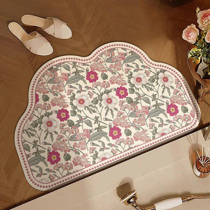Floral Decorative Mat Kalsten