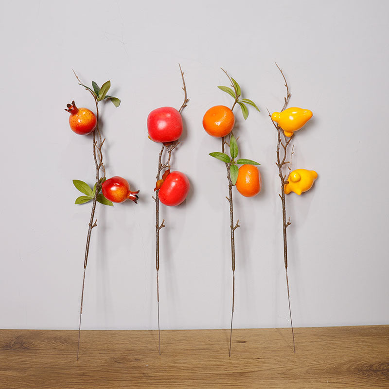 Artificial Fruit Decorative Stem