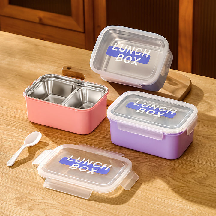 Multi-Layered Stainless Steel Lunch Box