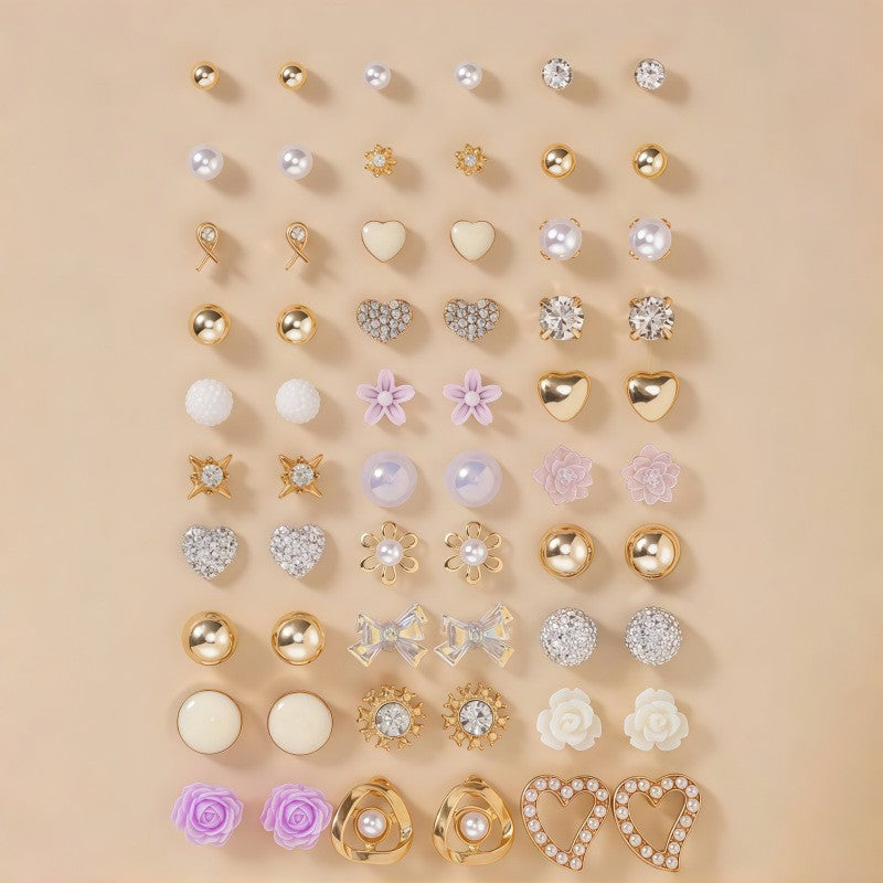 Sparkling Earrings Set Kalsten