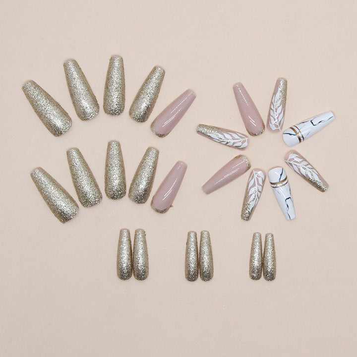 Decorative Glitter Nail Tips Kalsten