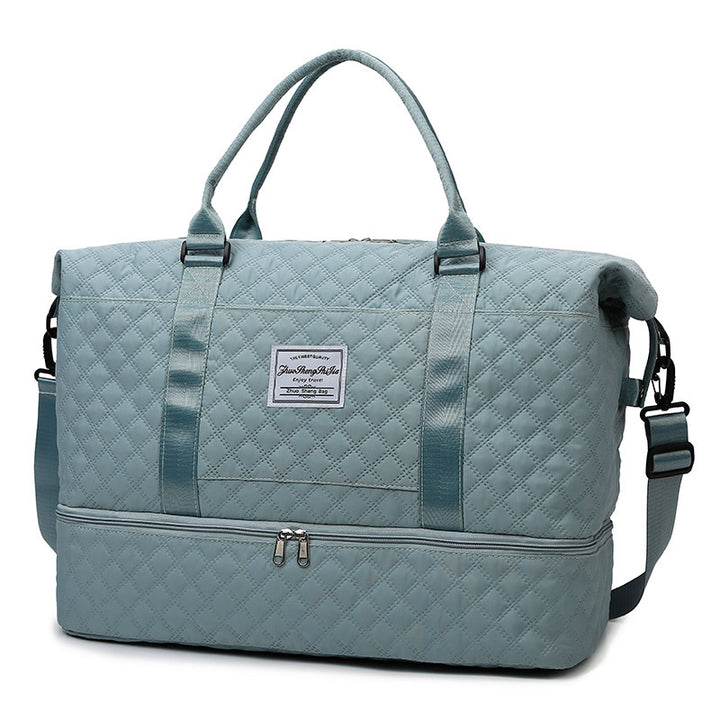 Quilted Multi-Functional Travel Tote