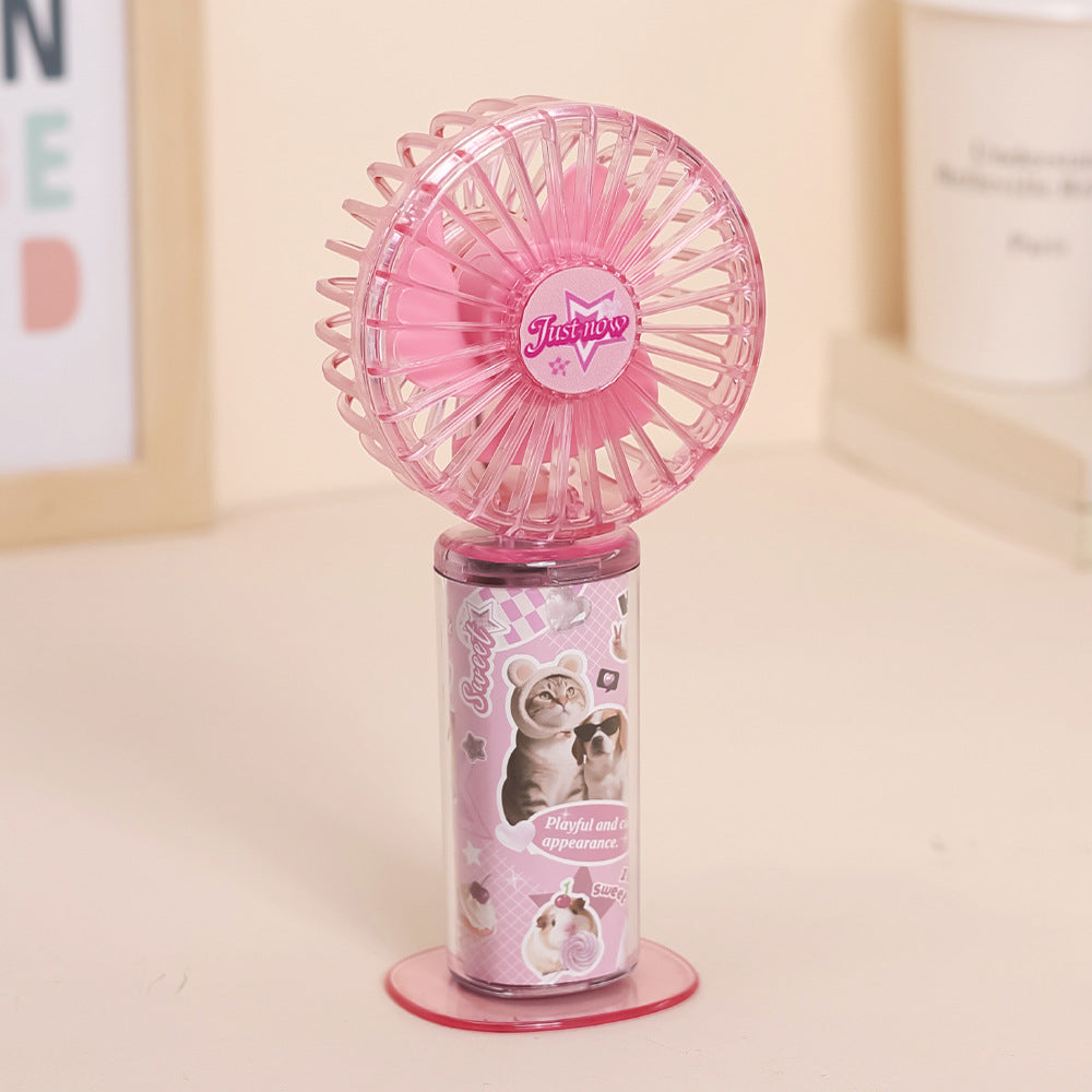 Ladies portable cooling fan with playful animal design Kalsten
