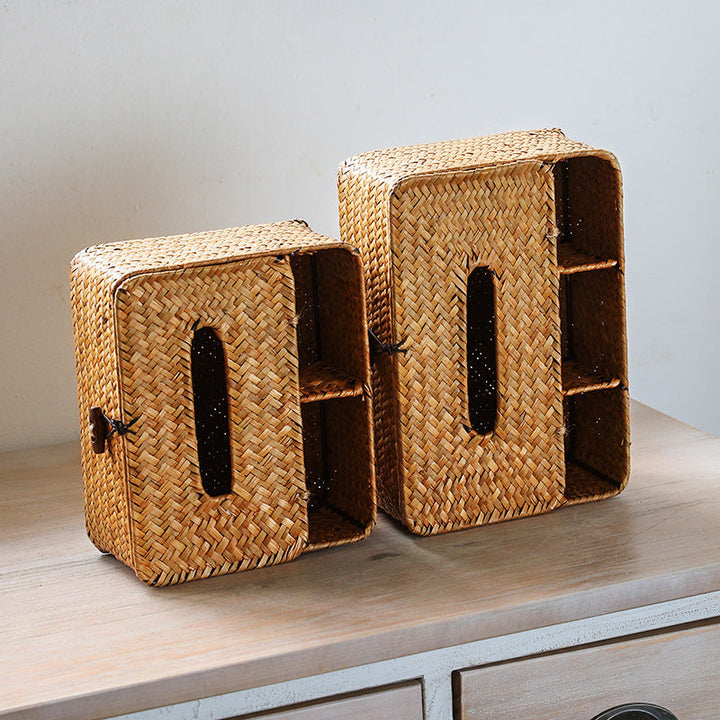 Artisan Woven Storage Box with Dividers Kalsten