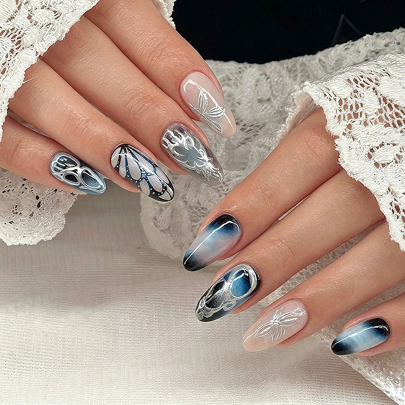 Artistic Ombre Press-On Nails