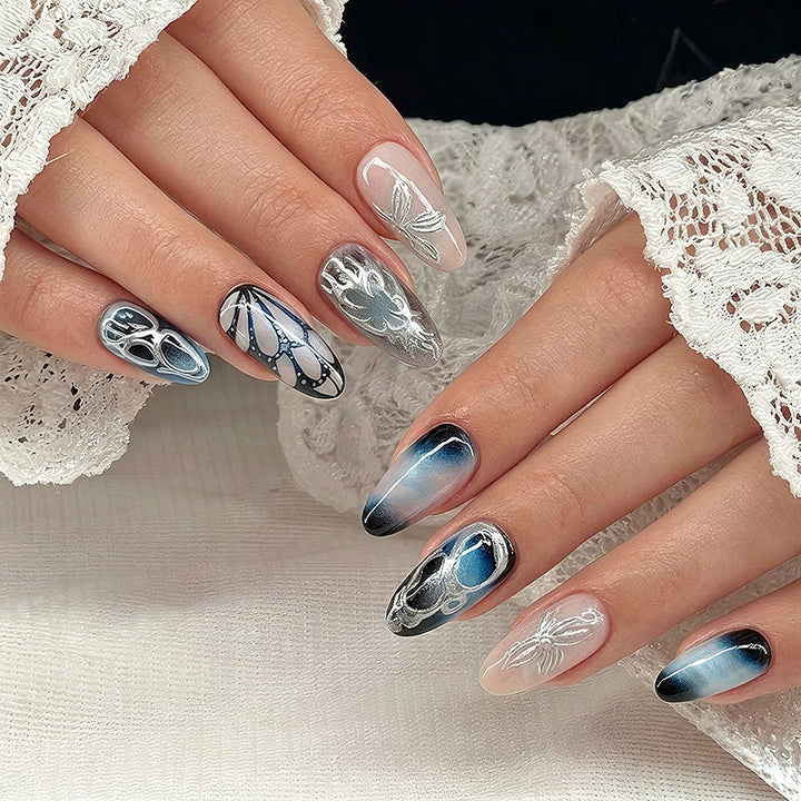 Artistic Ombre Press-On Nails