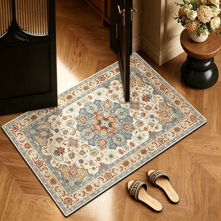 Elegant Vintage-Inspired Bath Mat Kalsten