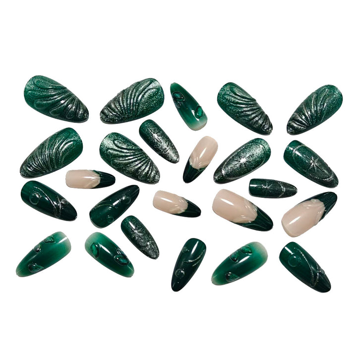 Exclusive Art Nails with Botanical Designs Kalsten