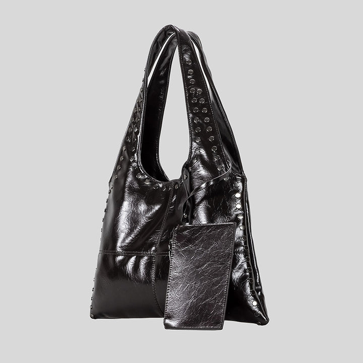 Sleek Multi-Pocket Tote Bag