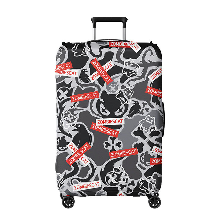 Unisex Hard-shell suitcase with cheerful pirate motif Kalsten