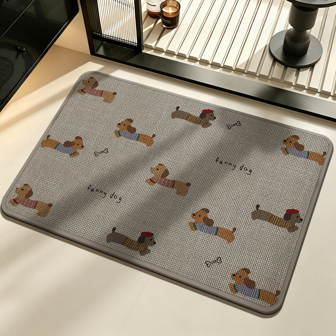 Funny Dog Character Doormat Kalsten