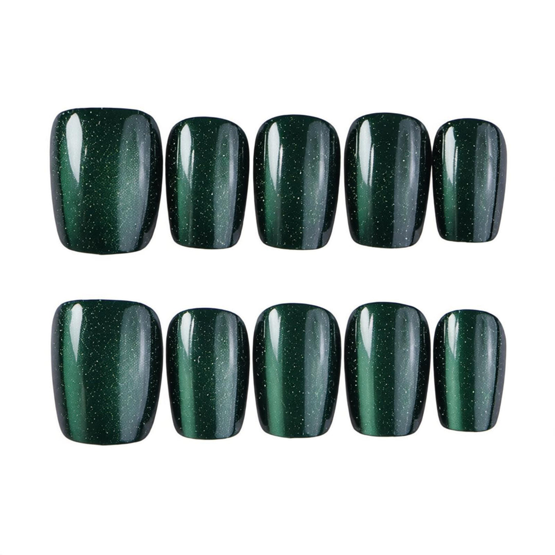 Elegant Shimmering Press-On Nail Art Kalsten