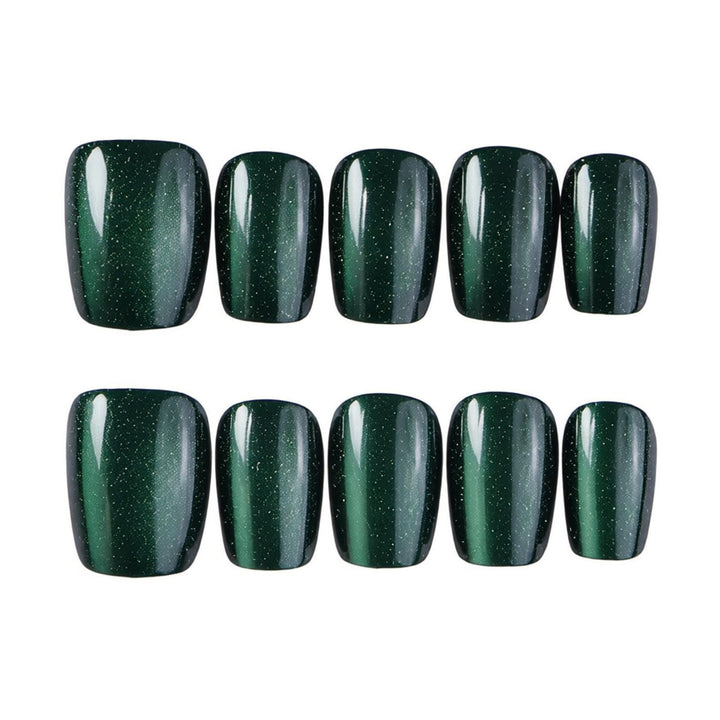 Elegant Shimmering Press-On Nail Art Kalsten