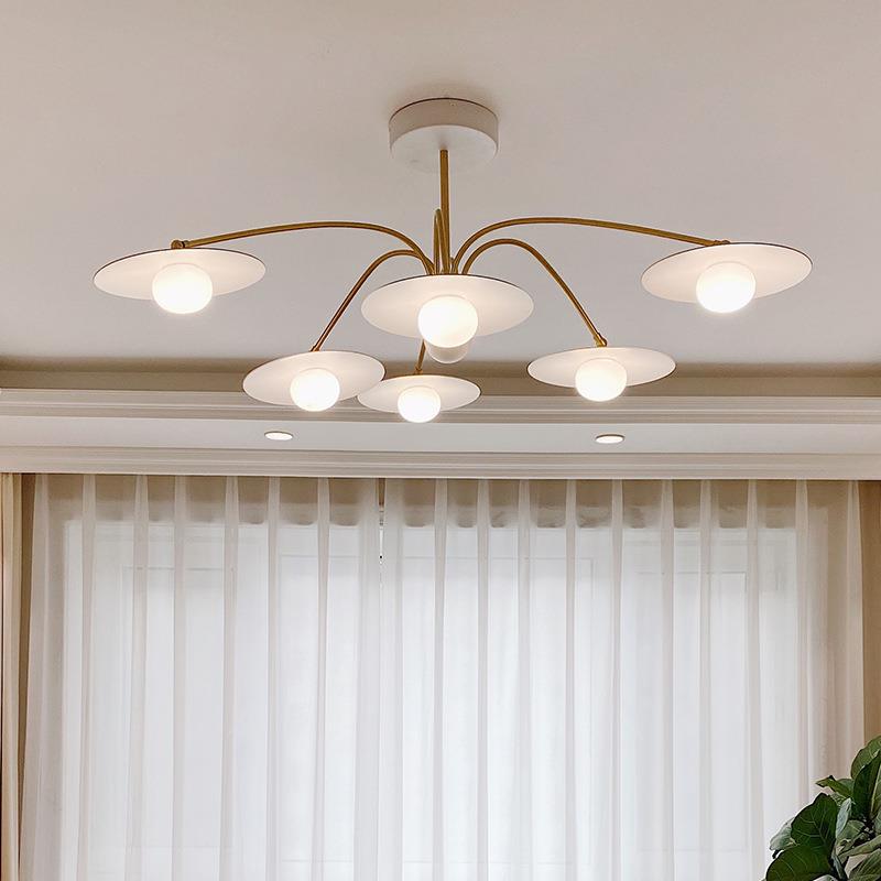 Modern Three-Arm Pendant Light