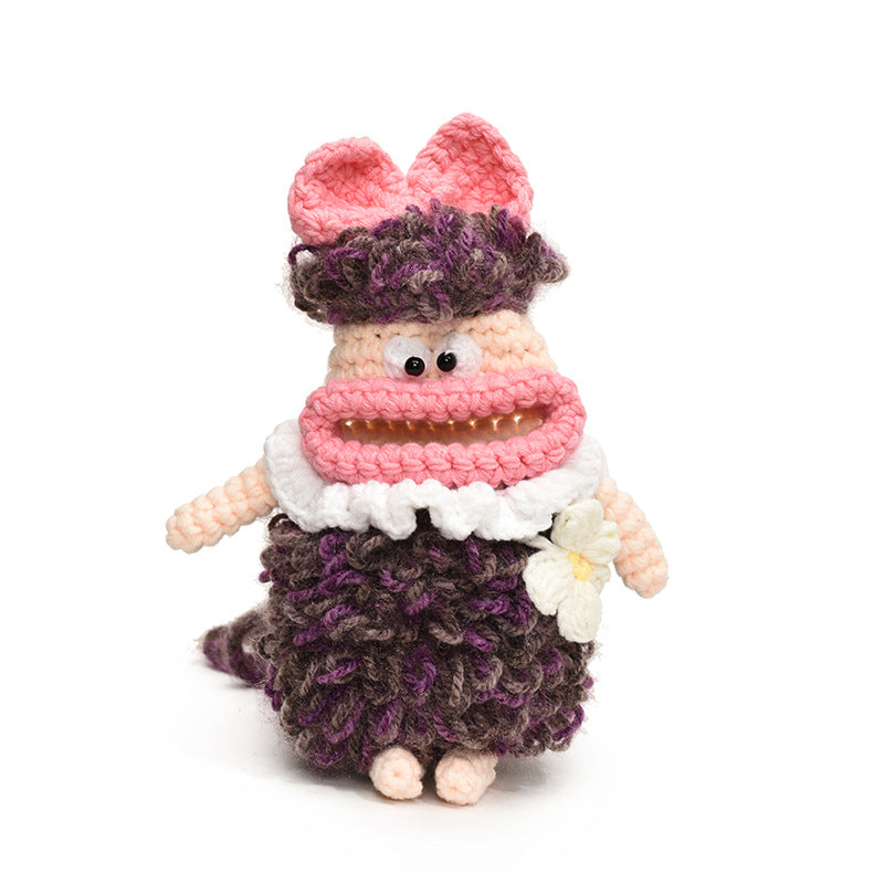 Cute Crochet Character Doll