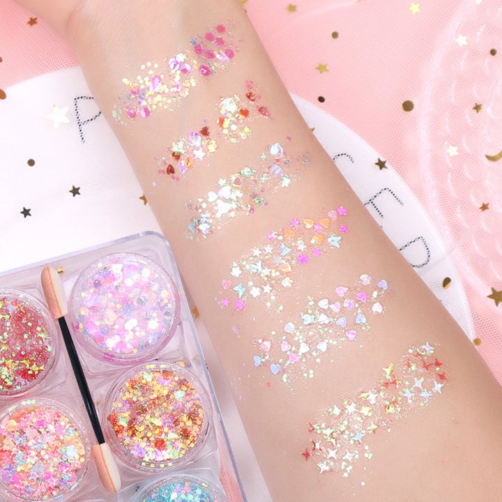 Cosmetic Glitter Flakes Set