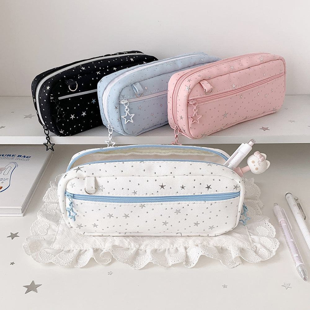 Star Pattern Pencil Case