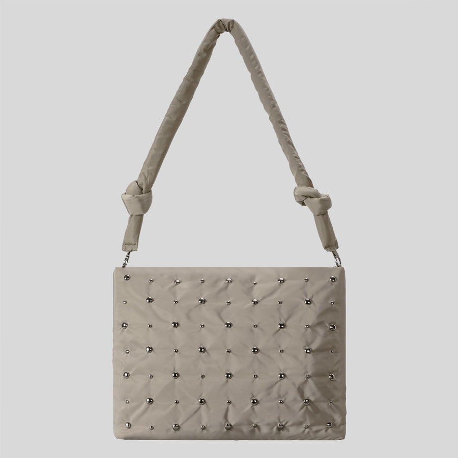 Decorative Quilted Handheld Tote