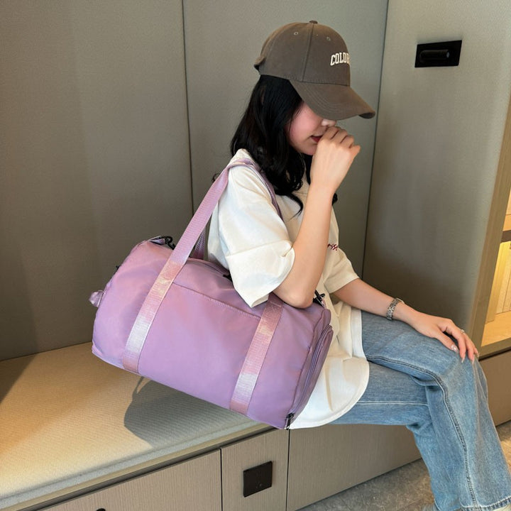 Multifunctional Sports Duffel Bag with Durable Material and Innovative Compartment Design Kalsten