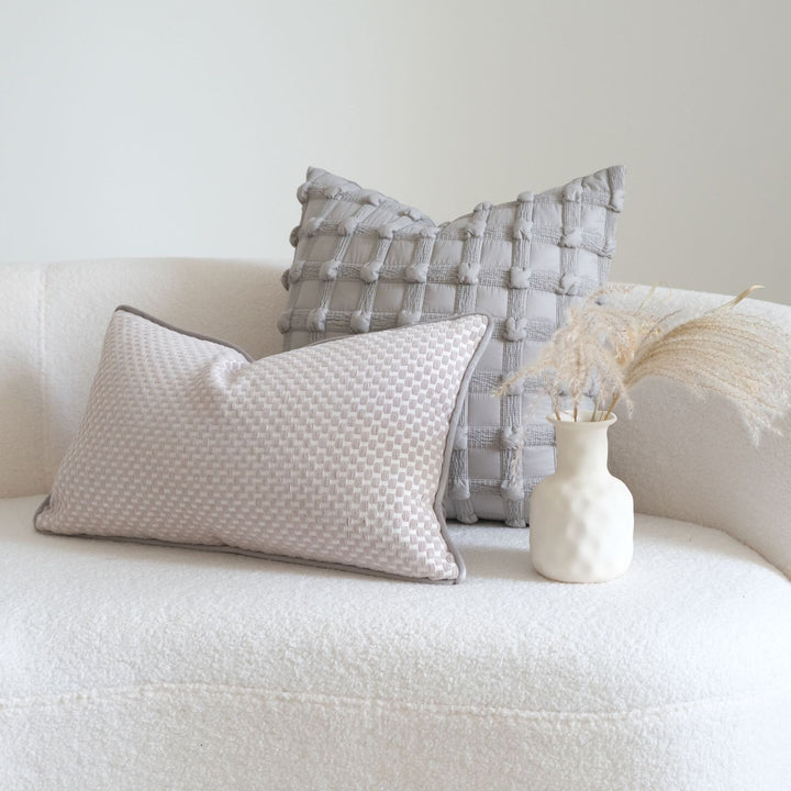 Decorative Geometric Statement Pillow