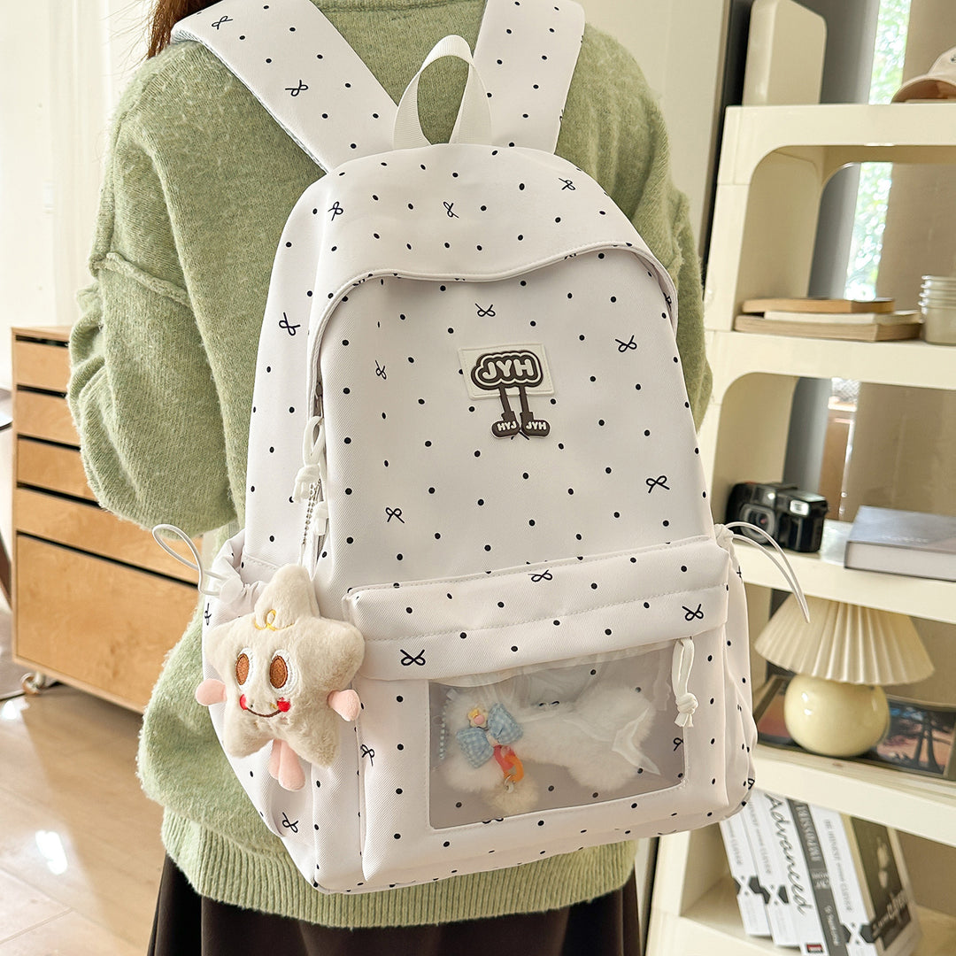 Cute Polka Dot Backpack Kalsten