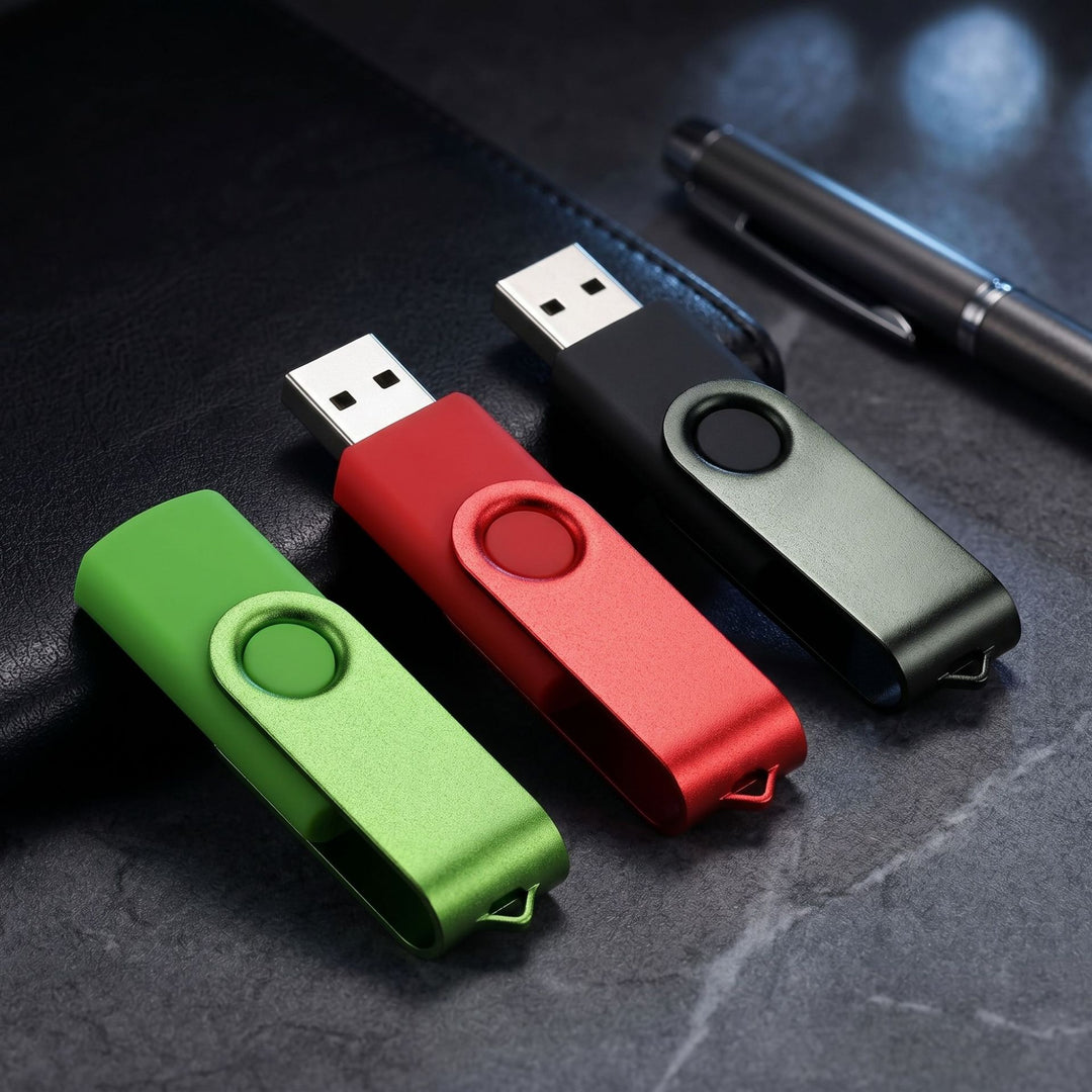 Swivel USB Flash Drive Kalsten
