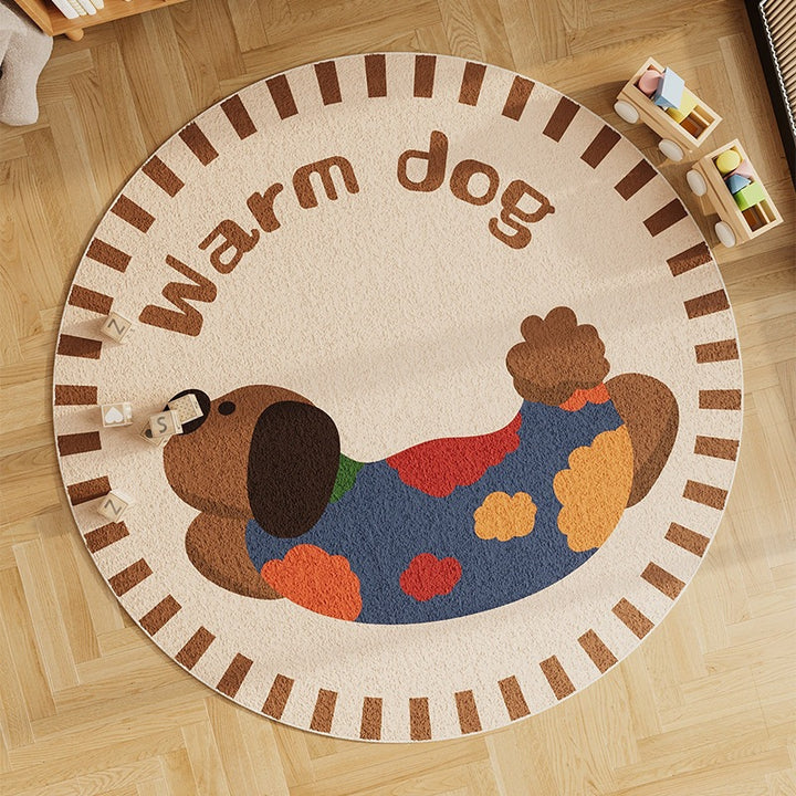 Fun Print Area Rug for Home Decor