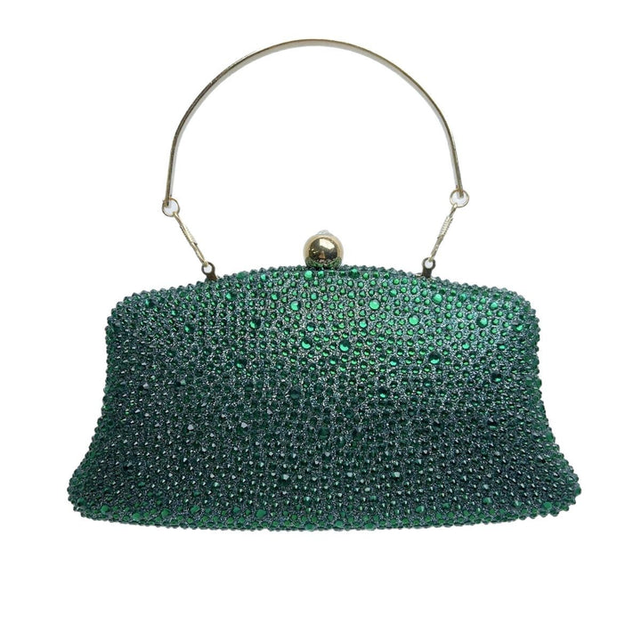 Rhinestone-Studded Evening Clutch