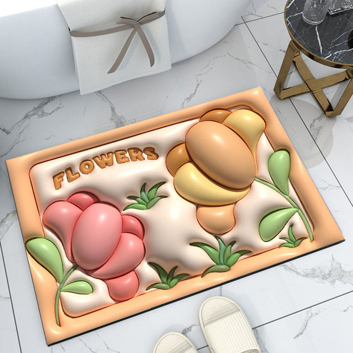 Home Decorative Bath Mat Kalsten