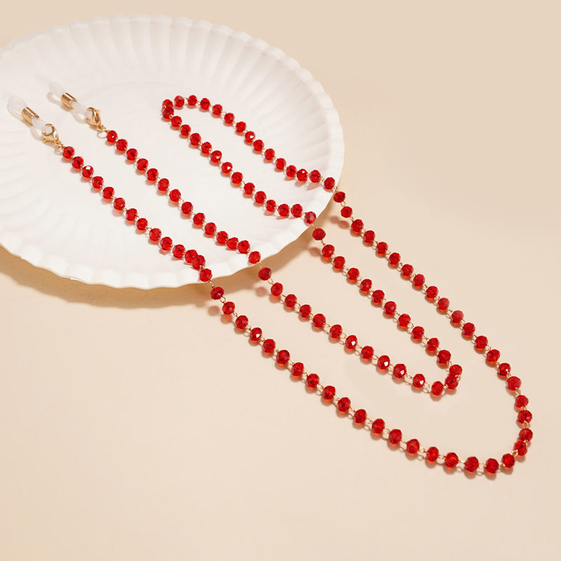 Elegant Beaded Eyewear Necklace kalsten