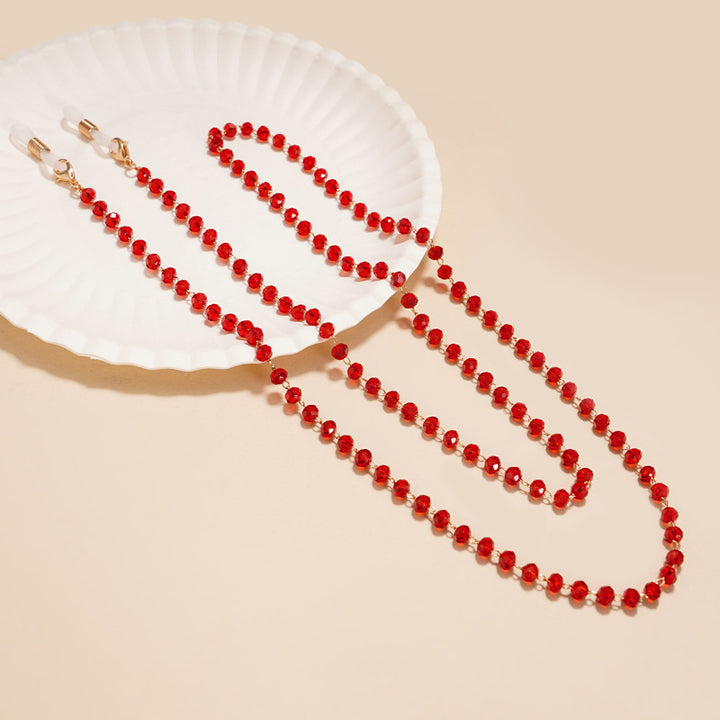 Elegant Beaded Eyewear Necklace kalsten