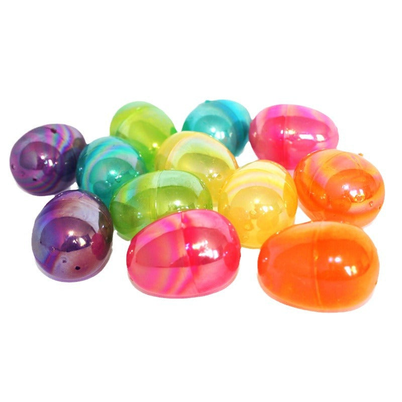 Colorful Plastic Easter Surprise Egg Set Kalsten