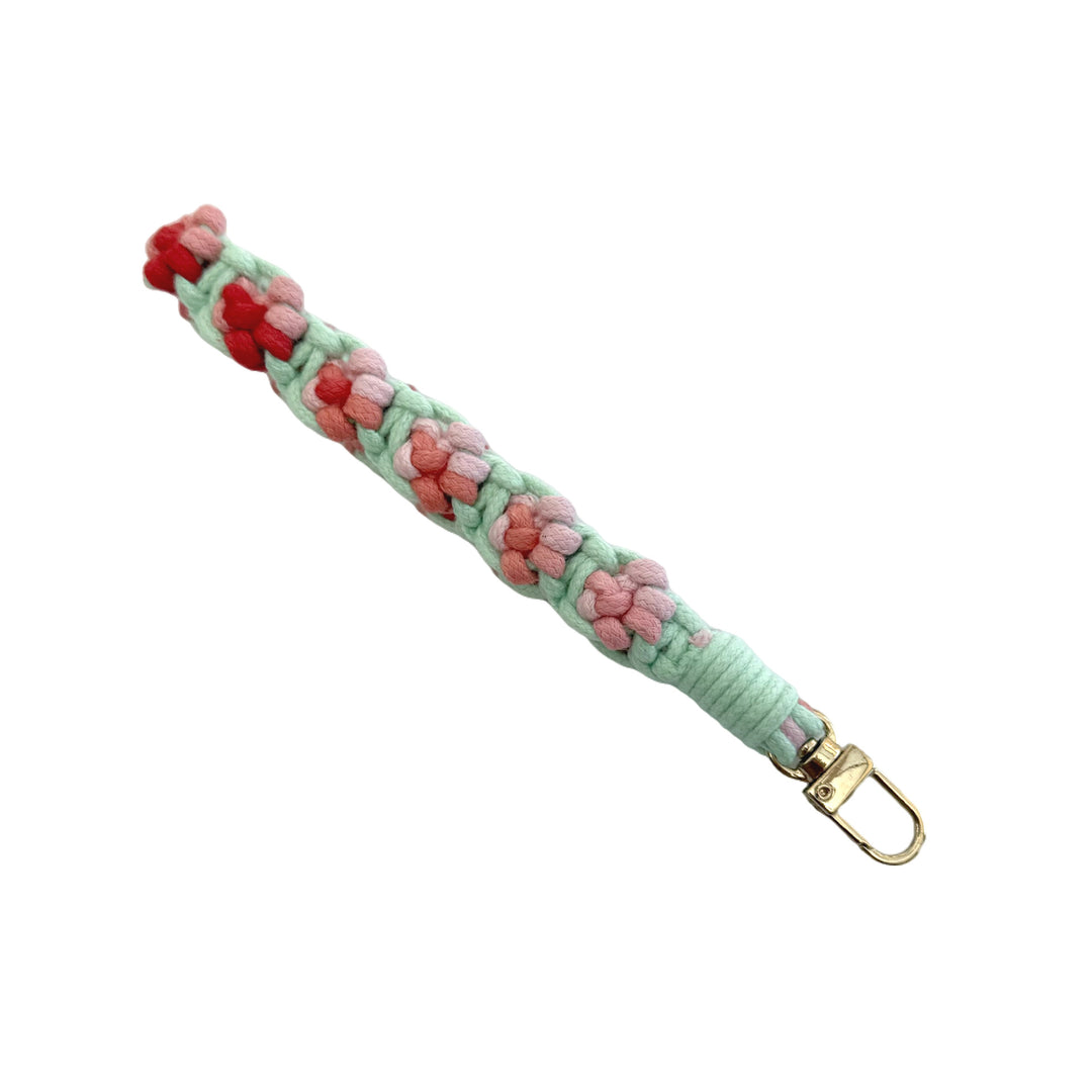 Handcrafted Macrame Keychain Holder Kalsten