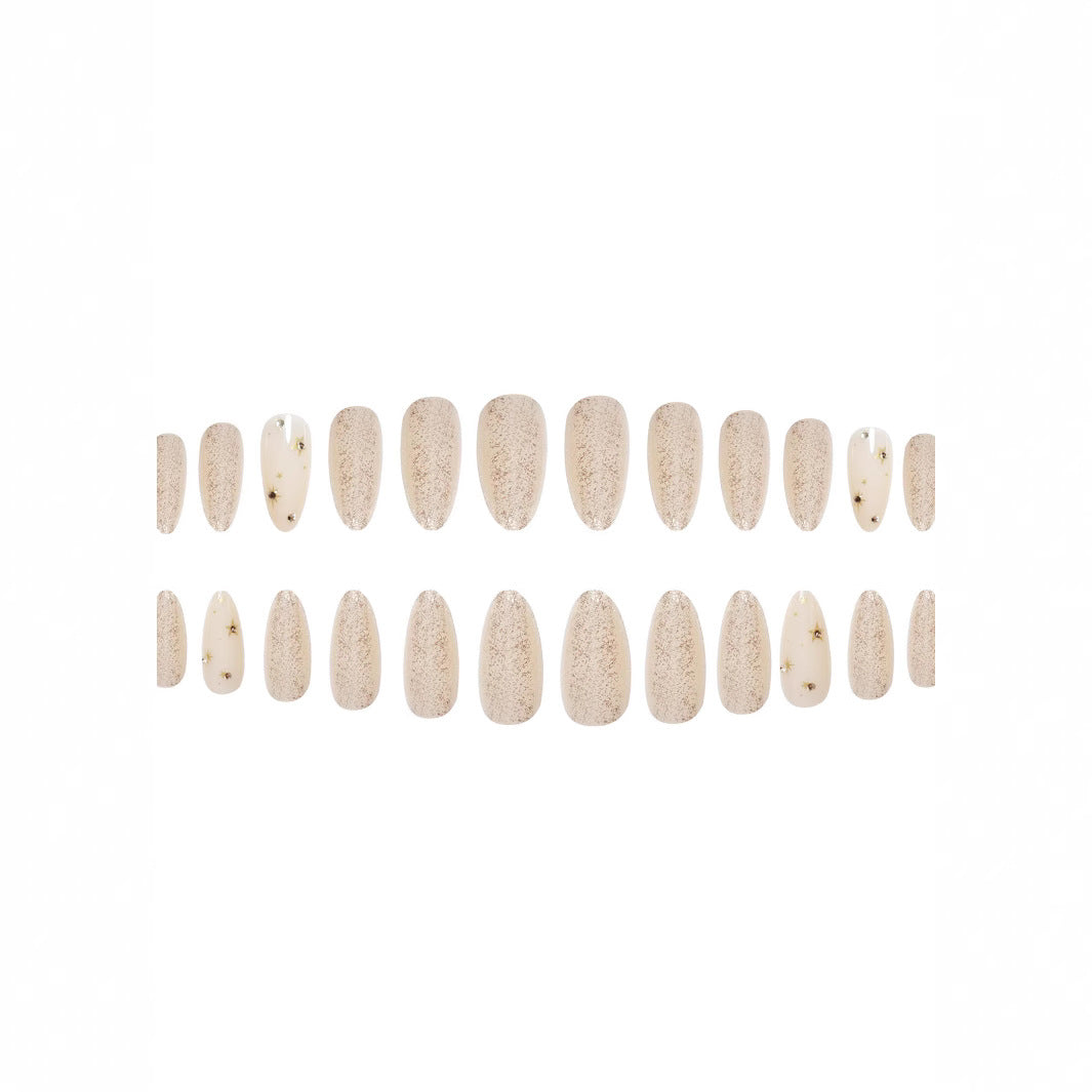 Glamorous Glittery Press-On Nail Art Kalsten