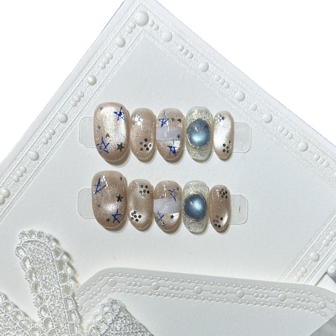 Celestial-Inspired Press-On Nail Set Kalsten