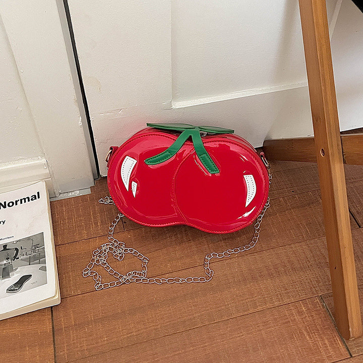 WoQuirky Statement Cherry Shaped Crossbody Bag Kalsten