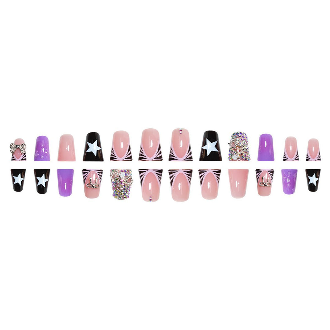 Decorative Press-On Nail Art Extensions Kalsten 1787913945