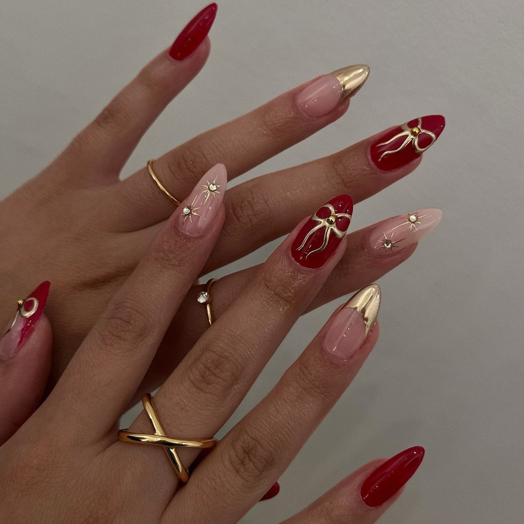 Decorative Elegant Stiletto Nail Art Kalsten