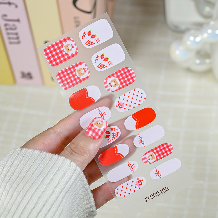 Vibrant Nail Art Stickers