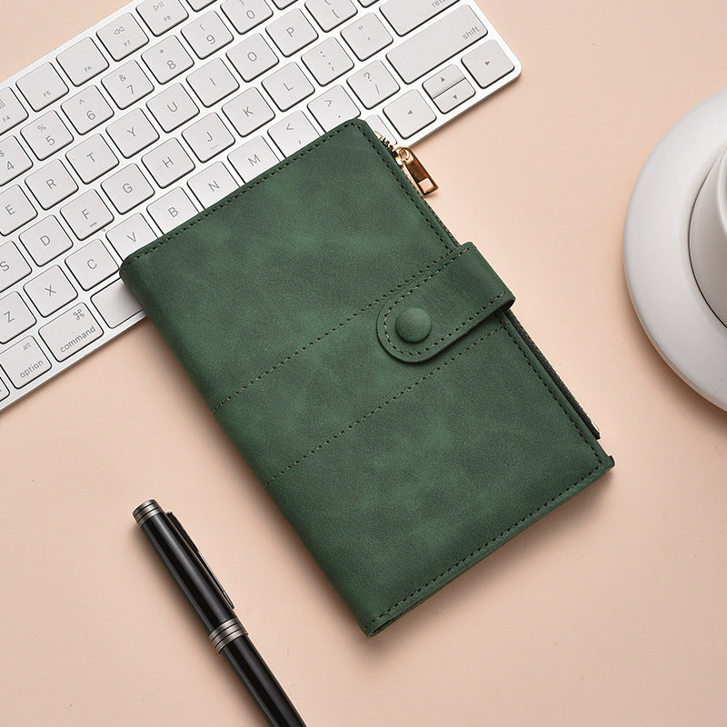 Premium Leather Zippered Journal Organizer Kalsten