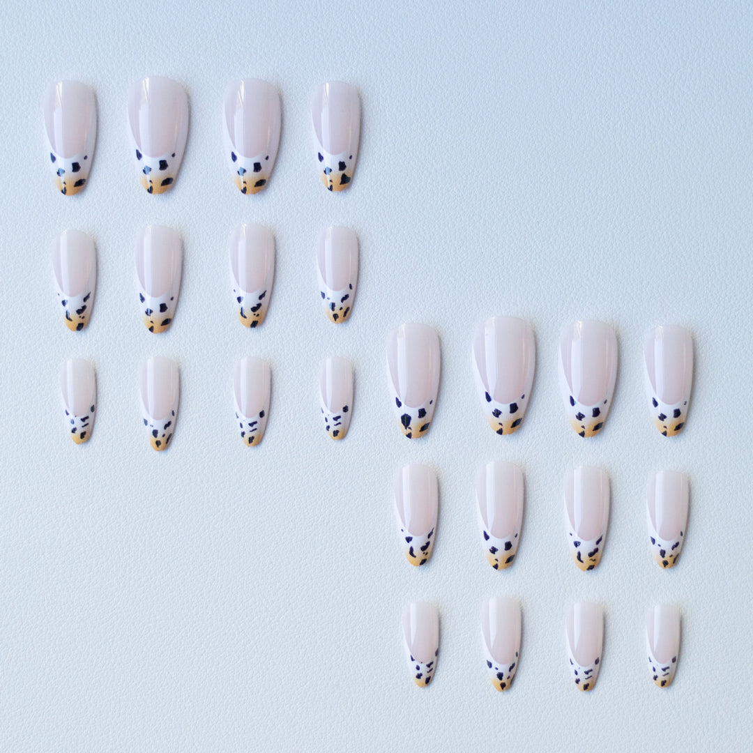 Artistic Leopard Print Nail Art Kit
