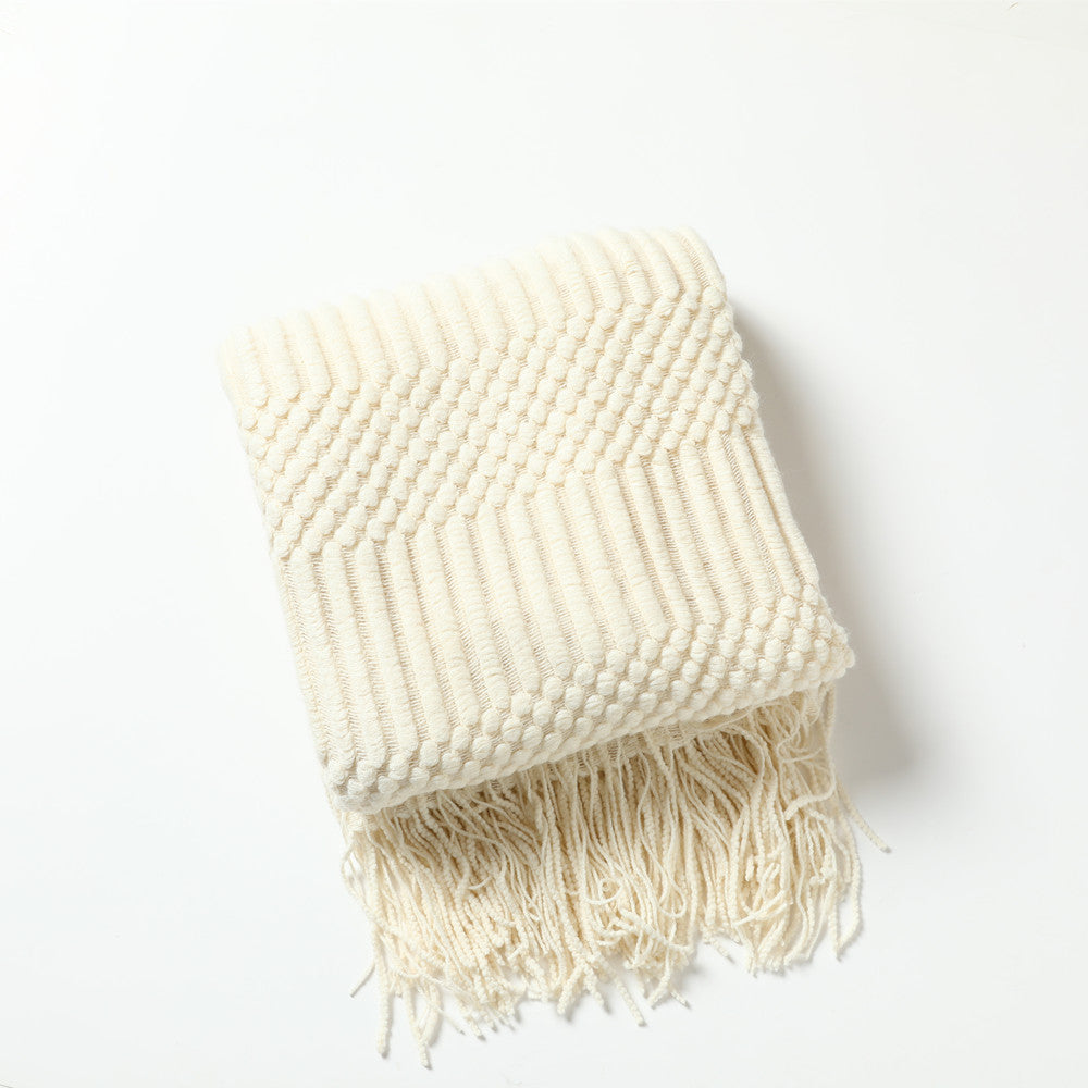 Textured Knit Scarf Kalsten