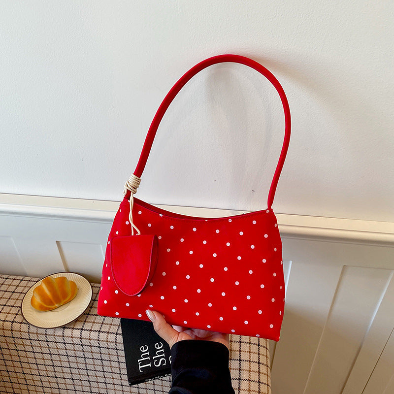 Chic Polka Dot Handbag