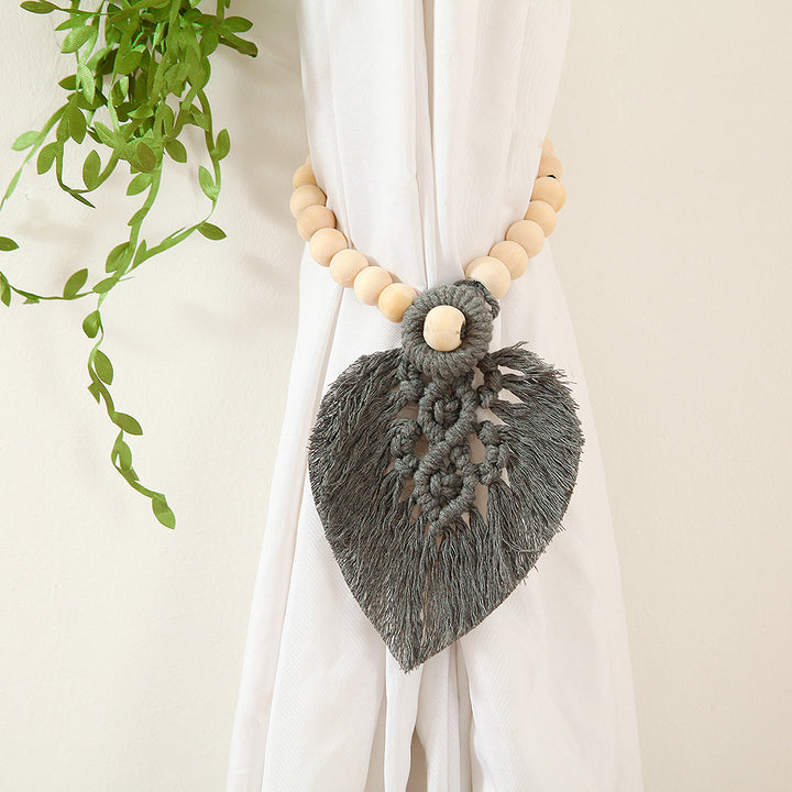 Macrame Curtain Tieback Holder Kalsten